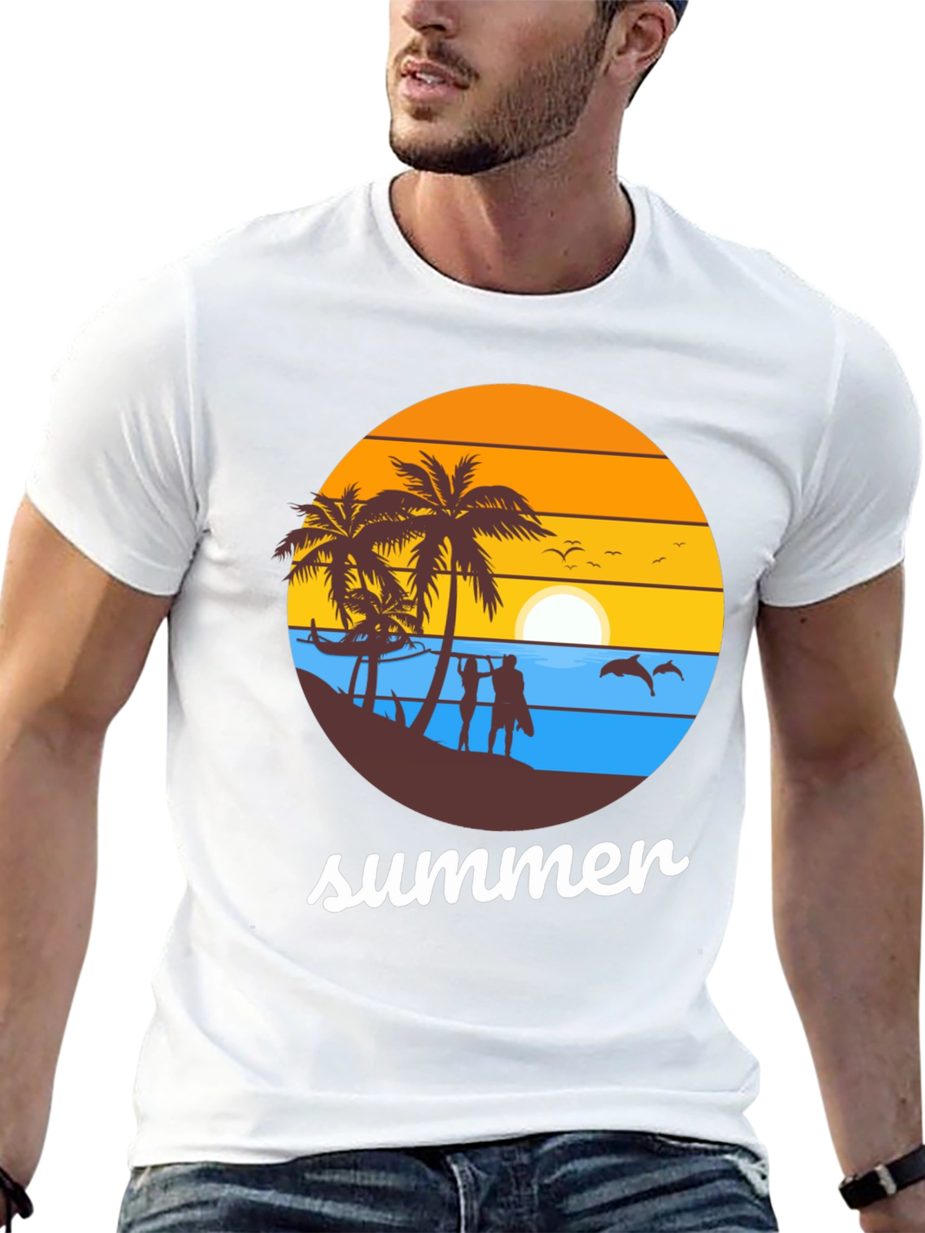 Summer Vibes Graphic T-Shirt