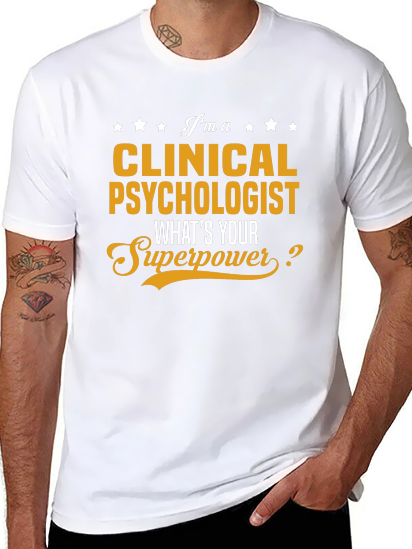 Clinical Psychologist Superpower T-Shirt