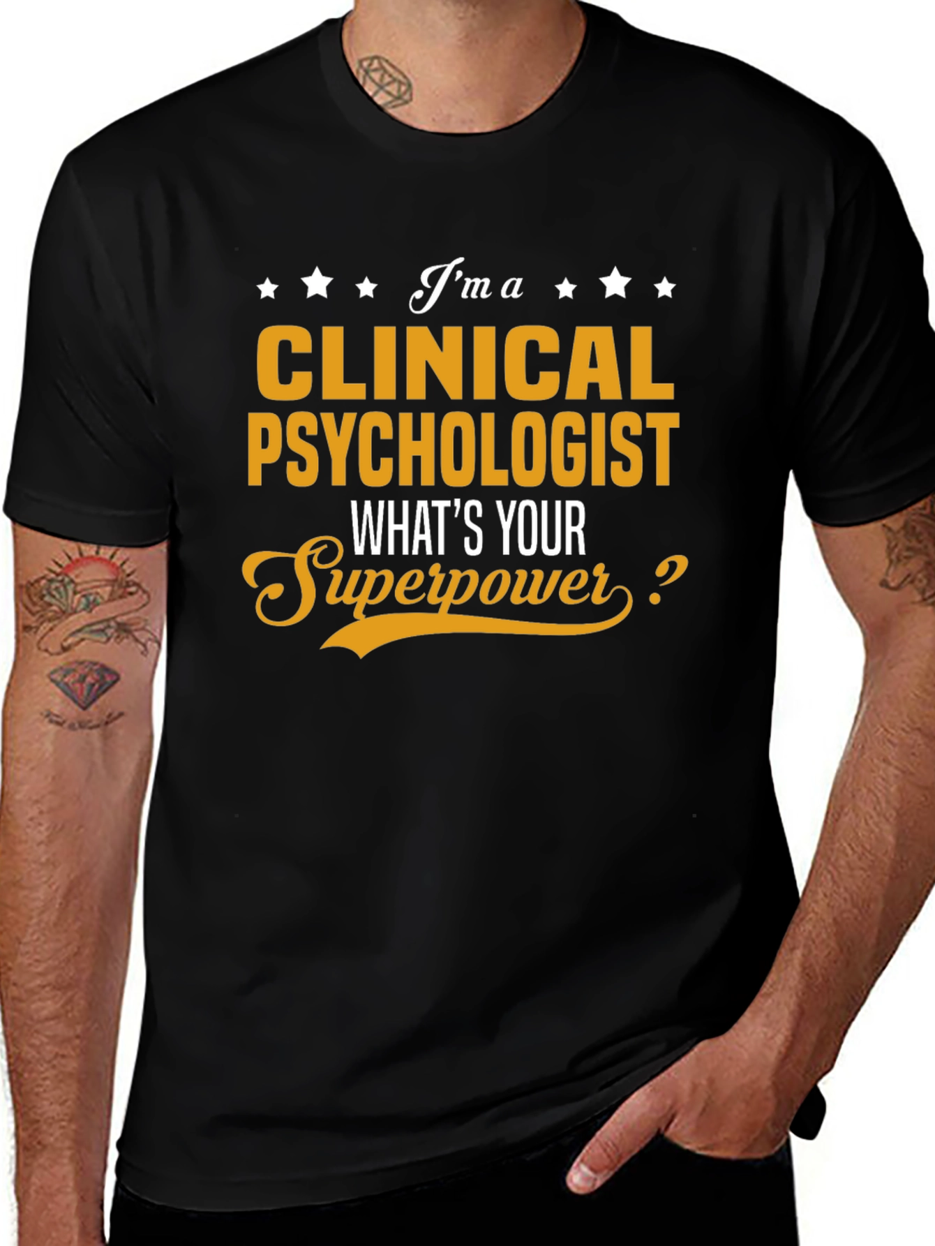 Clinical Psychologist Superpower T-Shirt