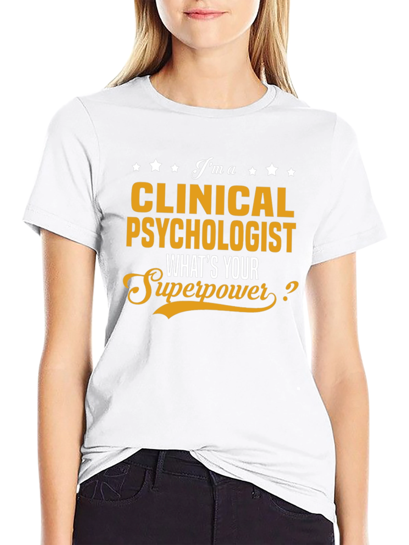 Clinical Psychologist Superpower T-Shirt