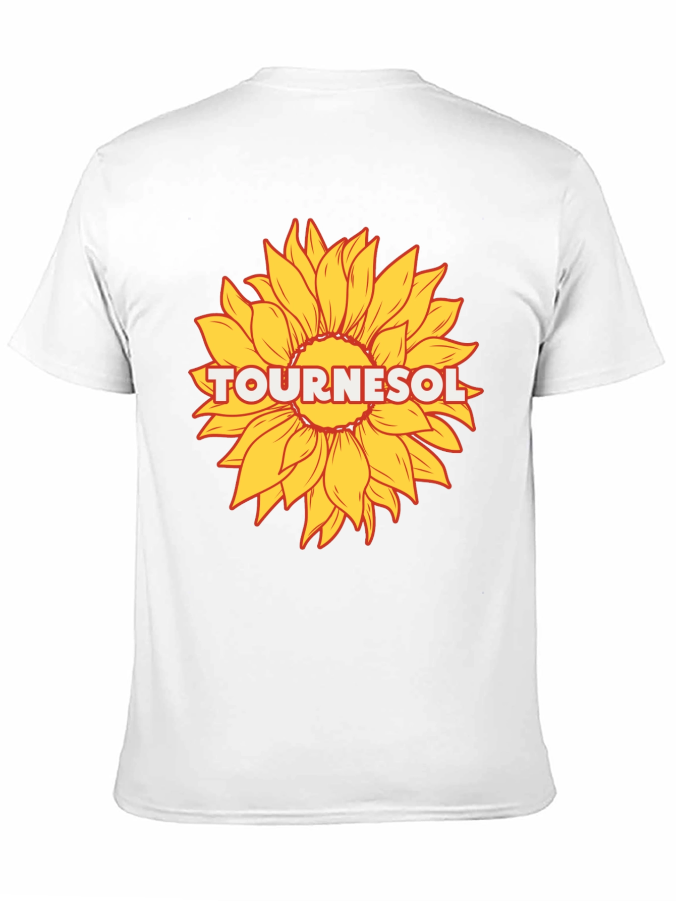 Tournesol Sunflower Graphic T-Shirt - Black Cotton Tee