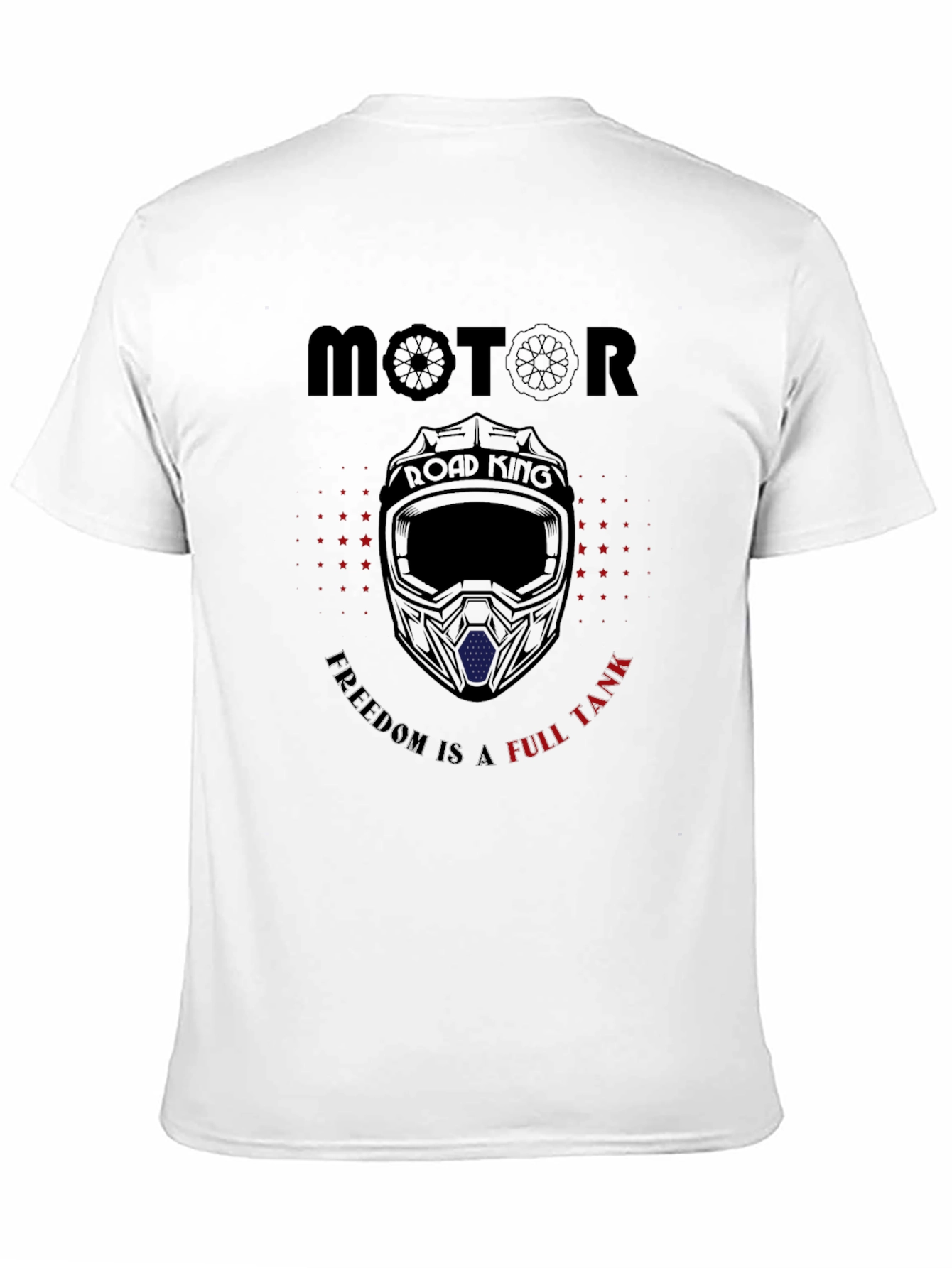 Motorcycle T-Shirt - Freedom is a Full Tank