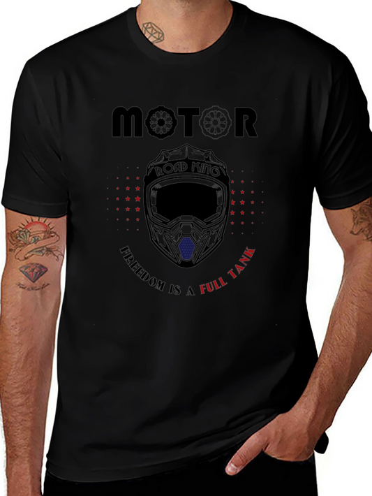 Motorcycle T-Shirt - Freedom is a Full Tank
