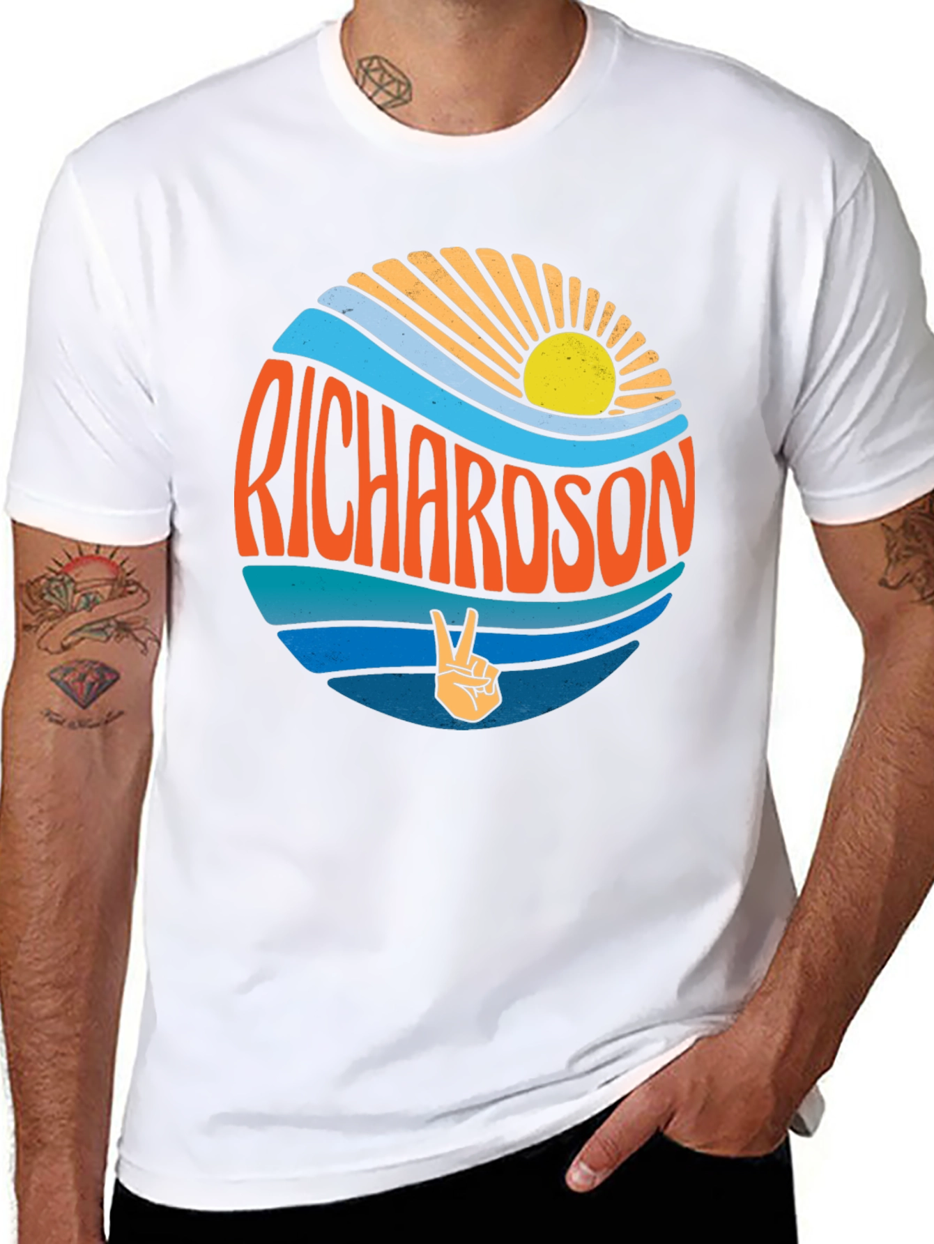 Richardson Retro Graphic T-Shirt