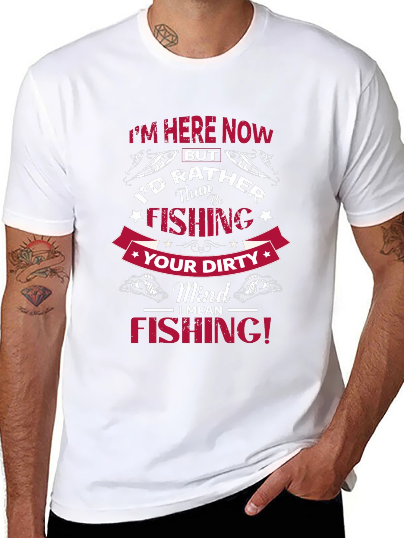Funny Fishing Graphic Tee