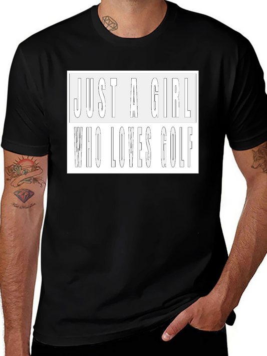 Girl Who Loves Golf T-Shirt