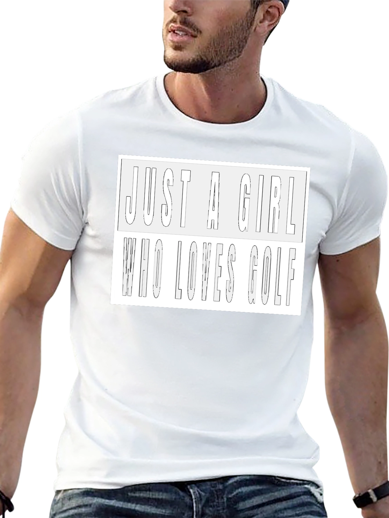 Girl Who Loves Golf T-Shirt