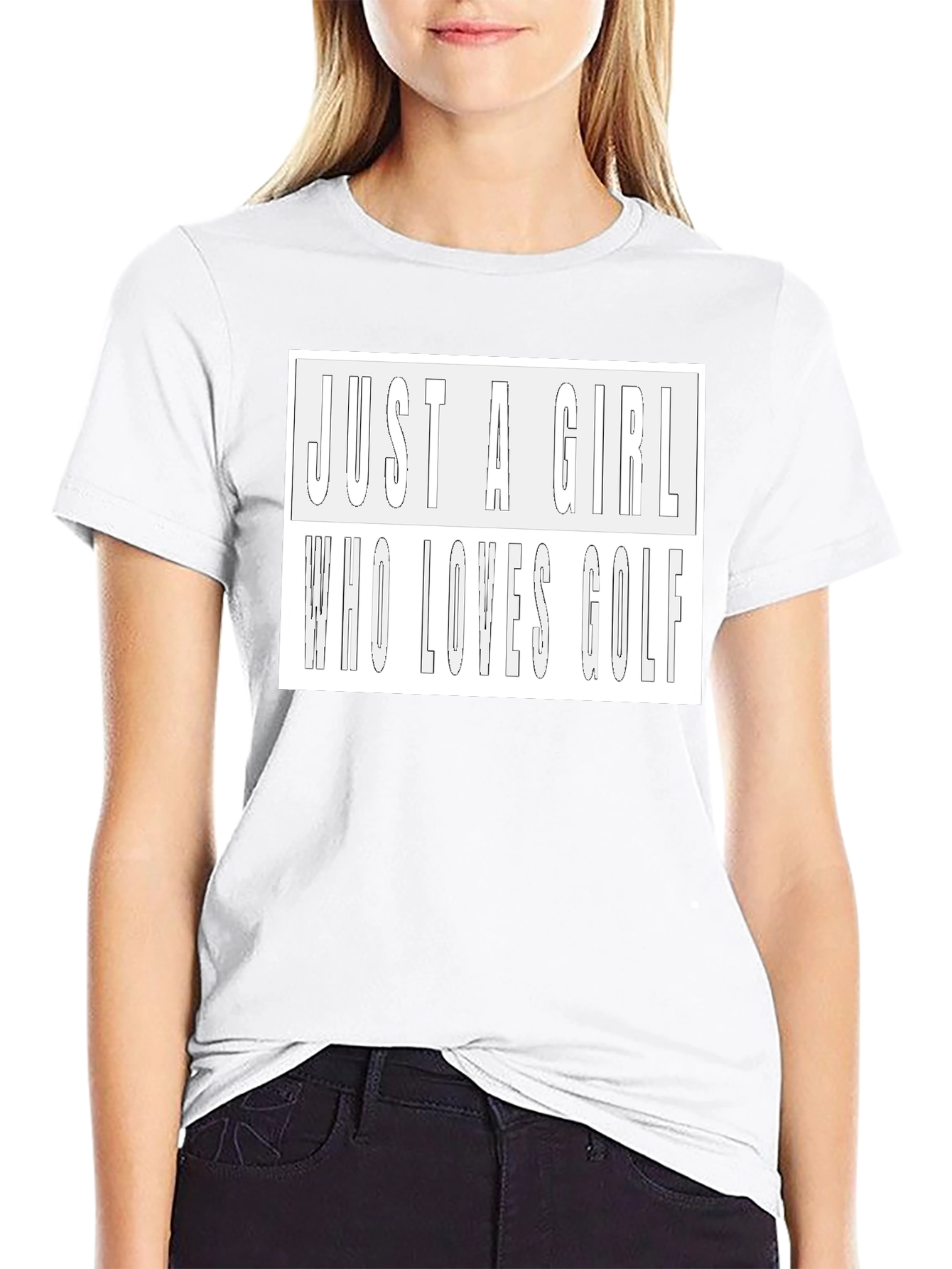 Girl Who Loves Golf T-Shirt