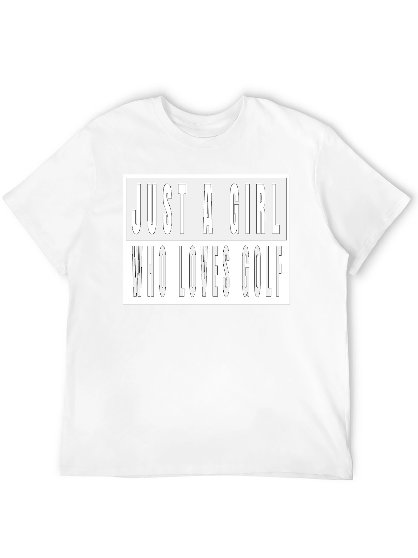 Girl Who Loves Golf T-Shirt