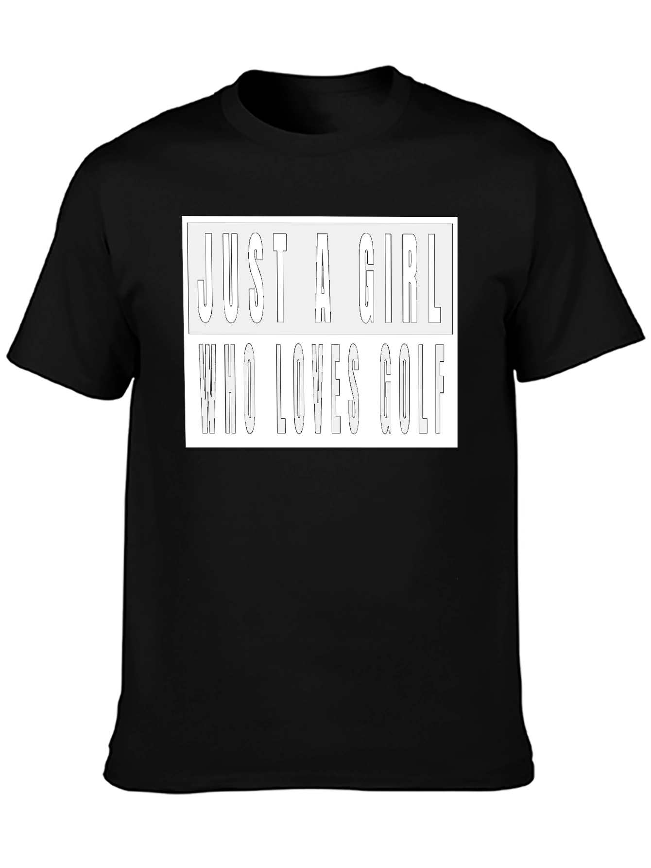 Girl Who Loves Golf T-Shirt