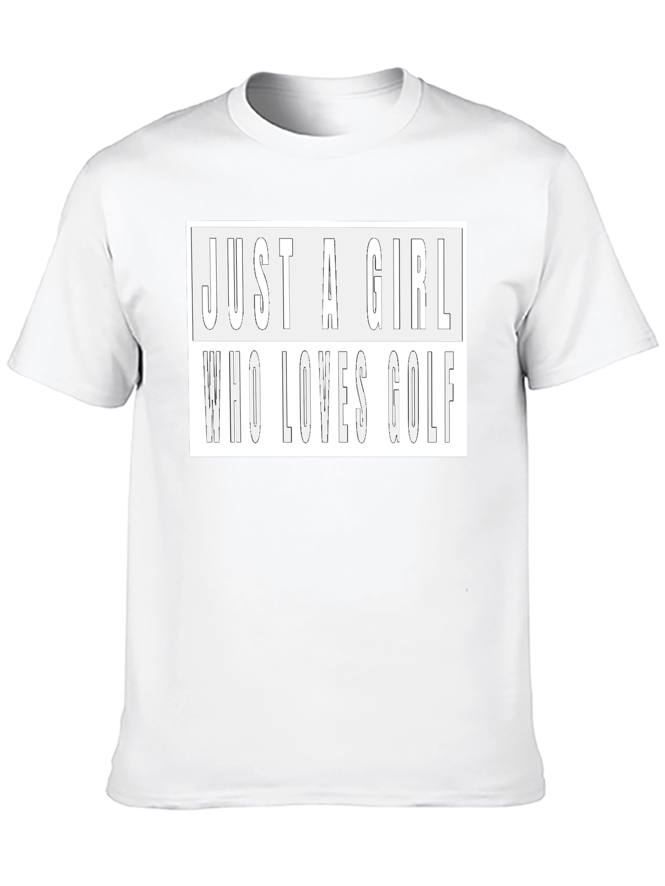 Girl Who Loves Golf T-Shirt