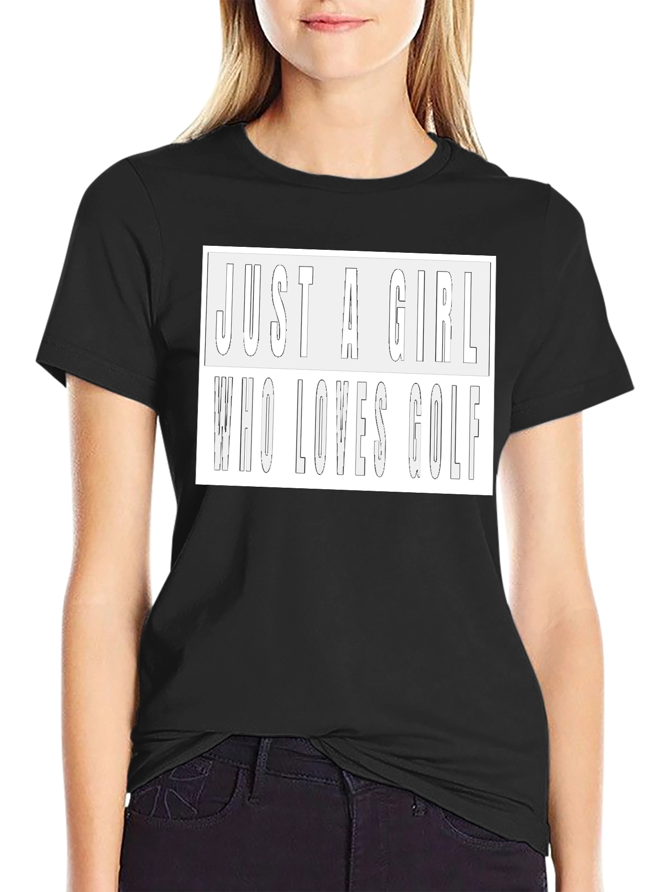 Girl Who Loves Golf T-Shirt