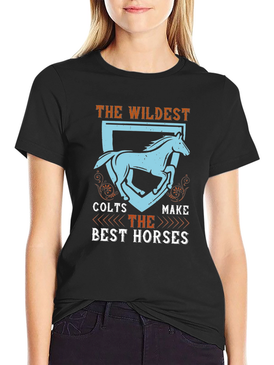 Wildest Colts Best Horses Graphic T-Shirt