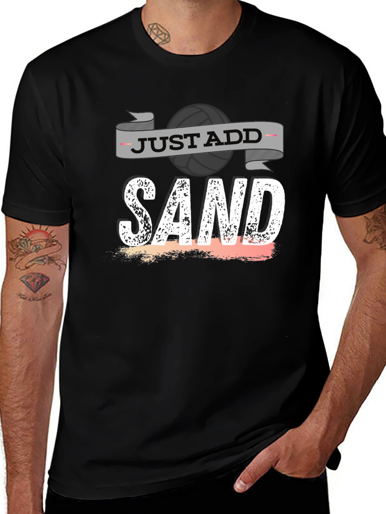 Just Add Sand Volleyball T-Shirt