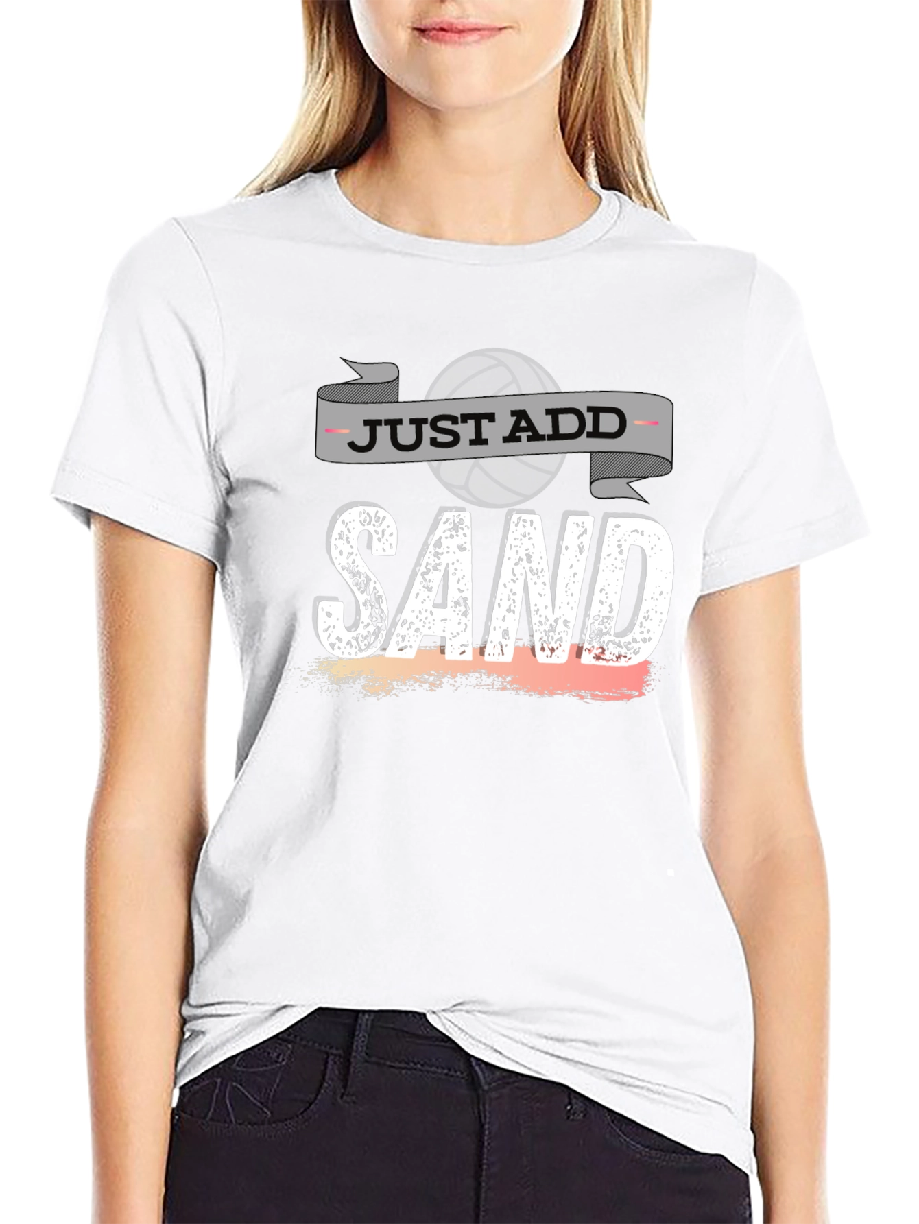 Just Add Sand Volleyball T-Shirt