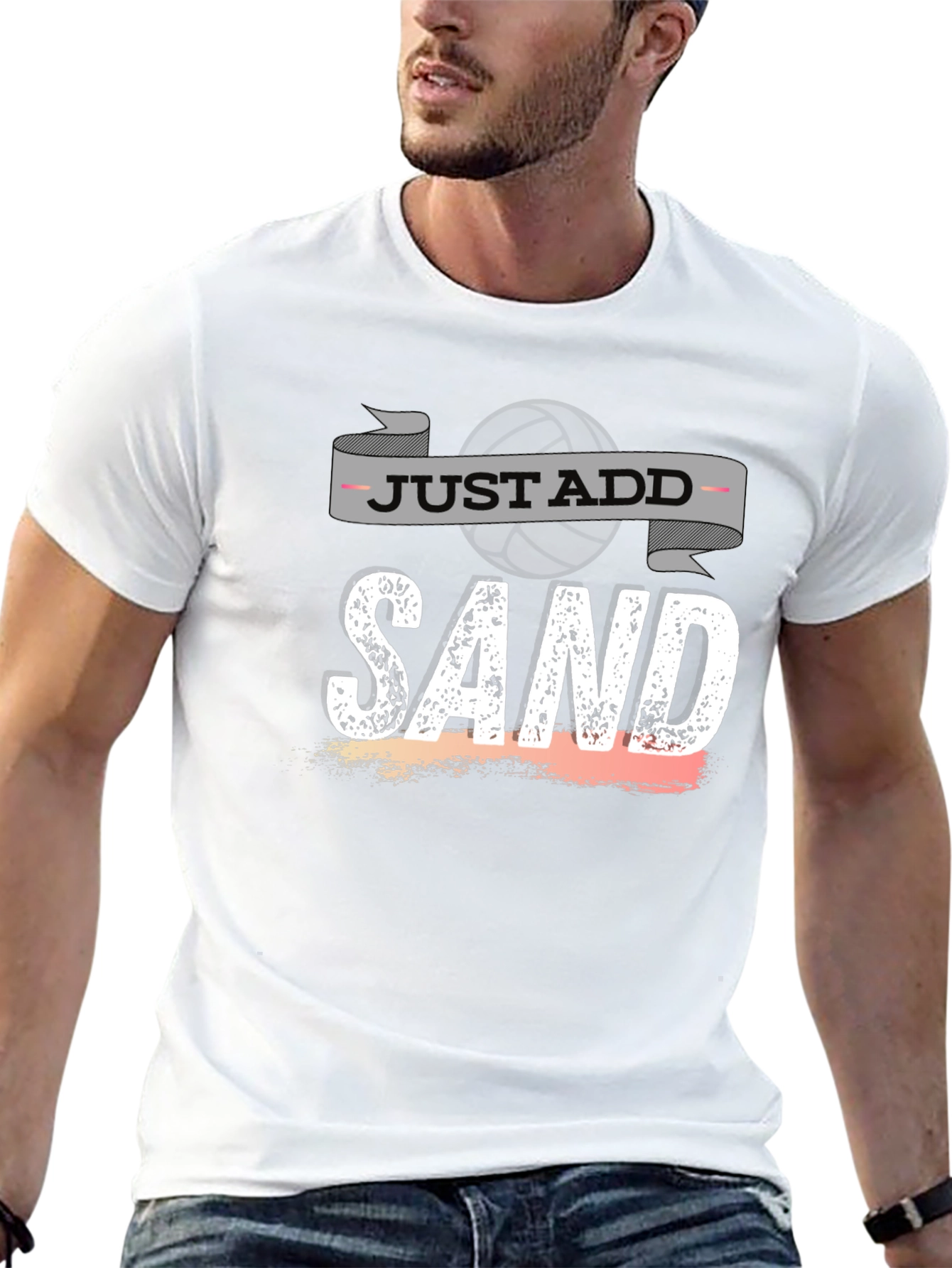 Just Add Sand Volleyball T-Shirt