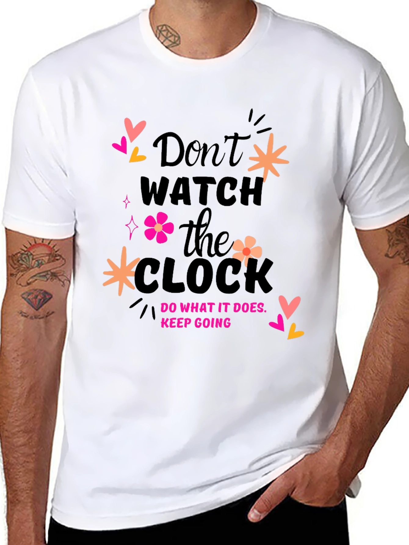 Dont Watch the Clock Graphic Tee