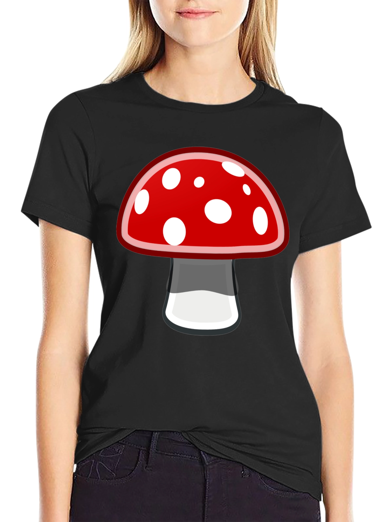 Mushroom Graphic Tee - Funky Casual Style