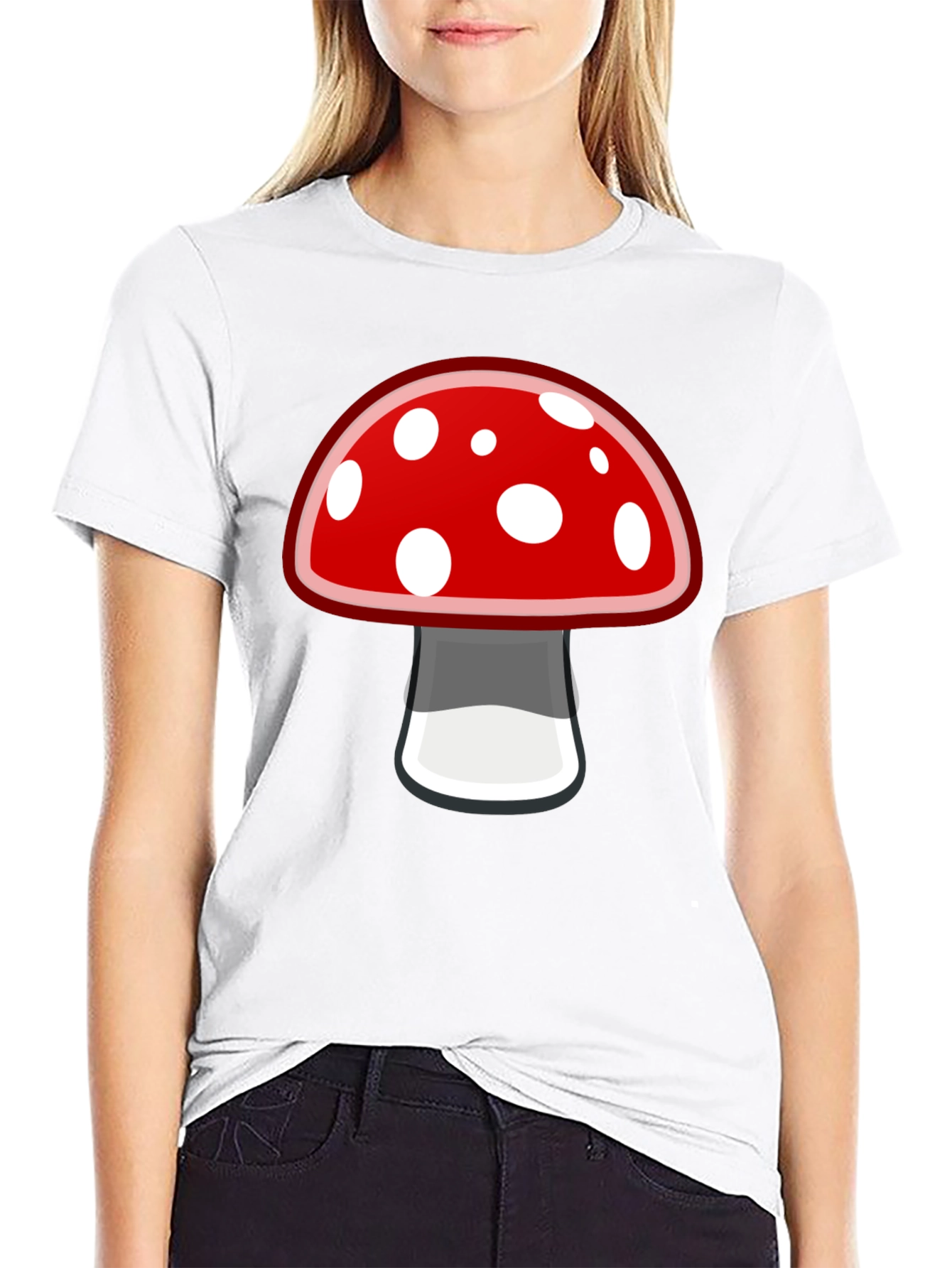 Mushroom Graphic Tee - Funky Casual Style