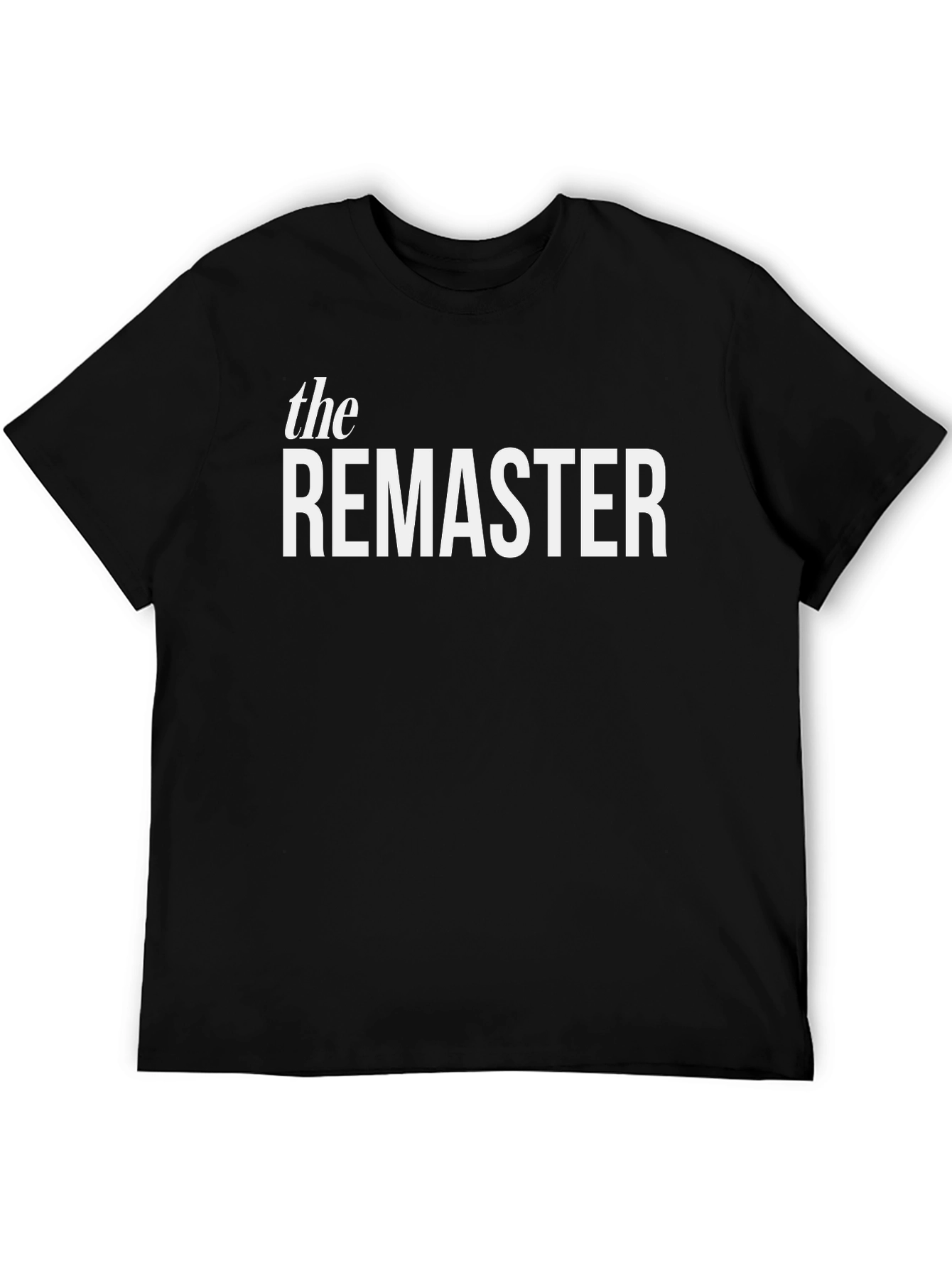 The Remaster Graphic Tee - Black