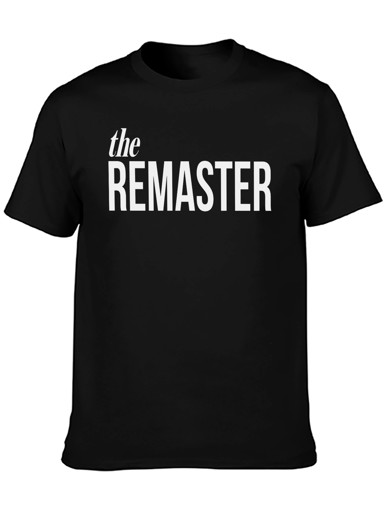 The Remaster Graphic Tee - Black