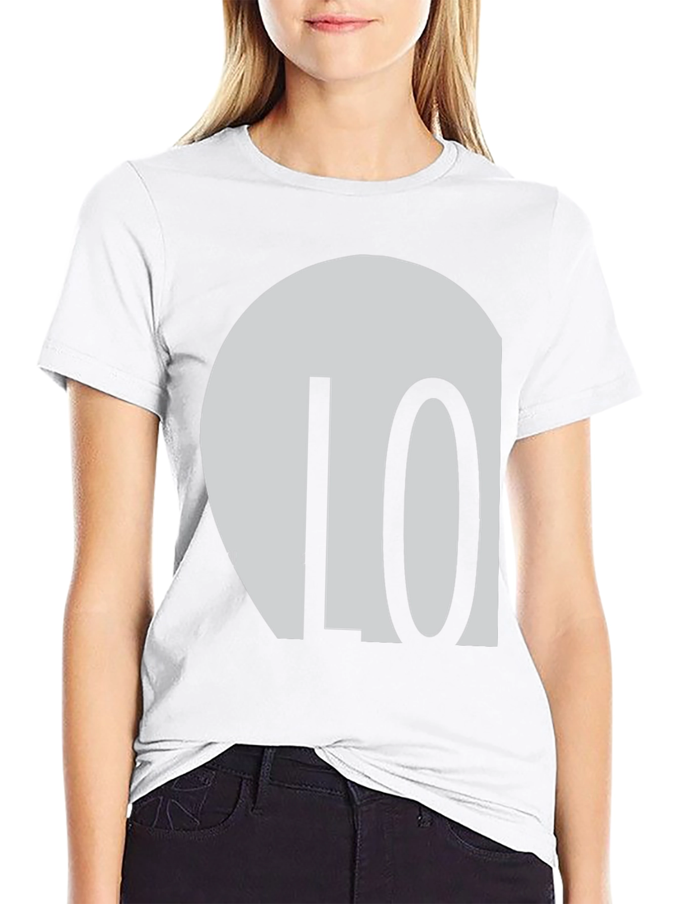 10 Graphic Tee - Modern Minimalist Design