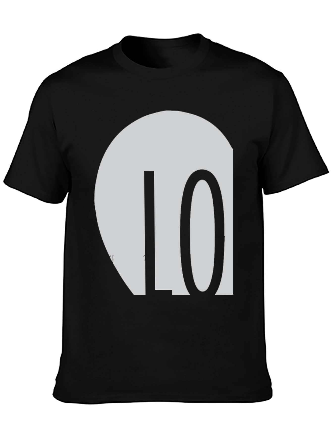 10 Graphic Tee - Modern Minimalist Design