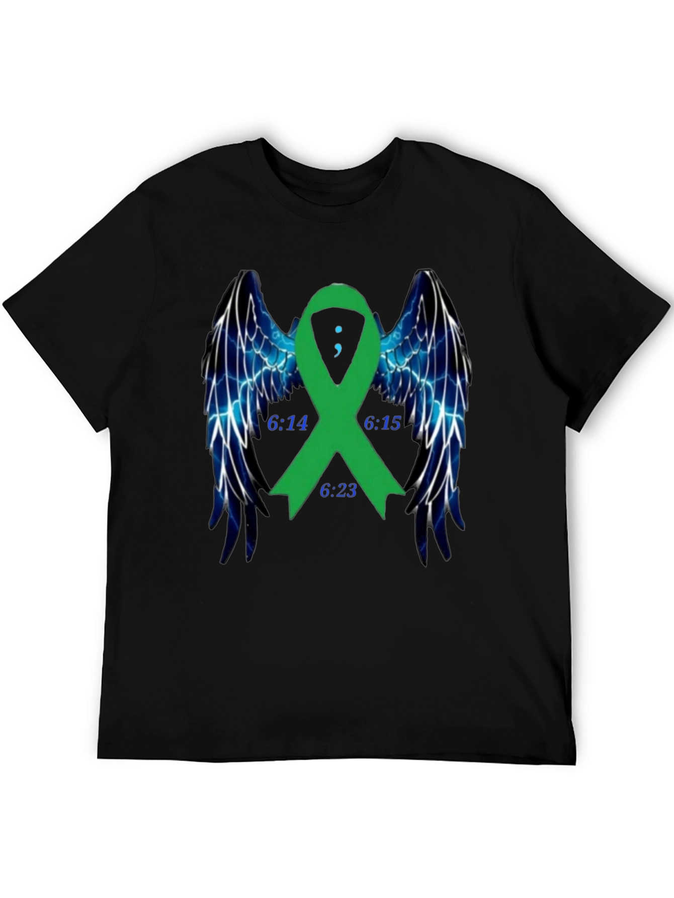 Wings & Ribbon T-Shirt: Hope & Remembrance