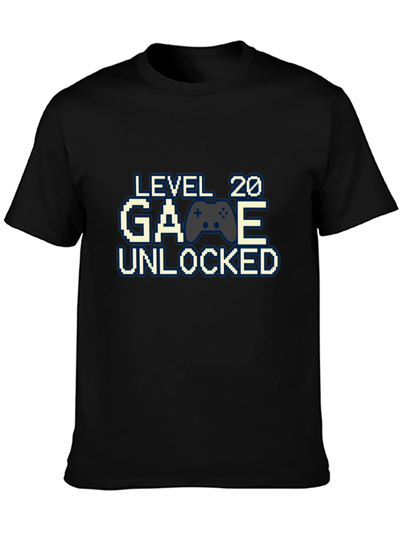Level 20 Unlocked Gamer T-Shirt - Birthday Gift