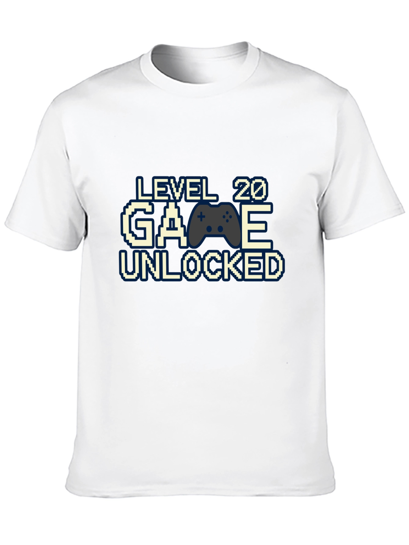 Level 20 Unlocked Gamer T-Shirt - Birthday Gift