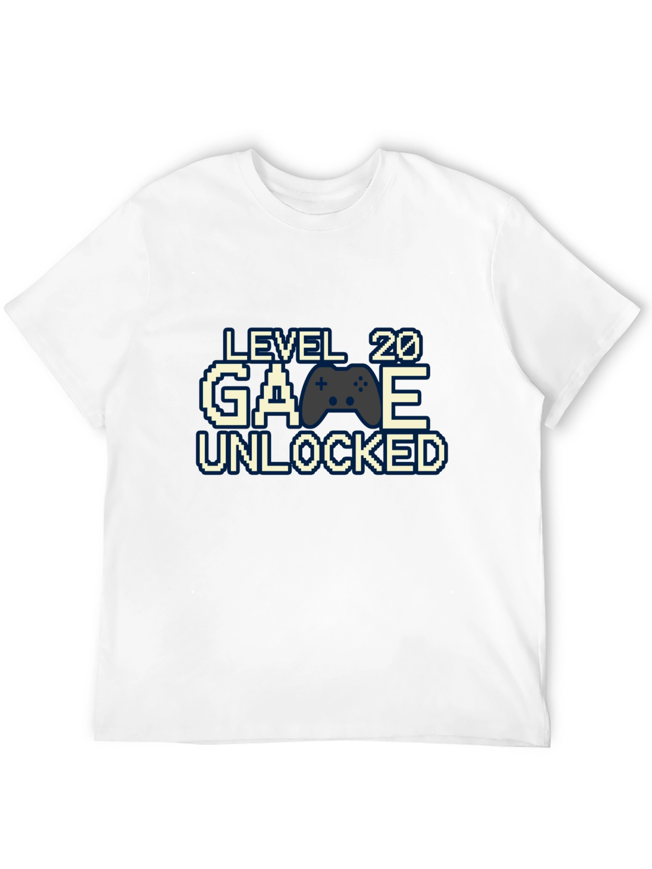 Level 20 Unlocked Gamer T-Shirt - Birthday Gift