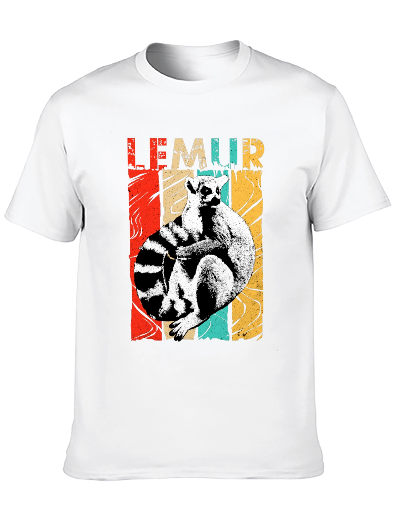 Lemur Graphic Print Tee