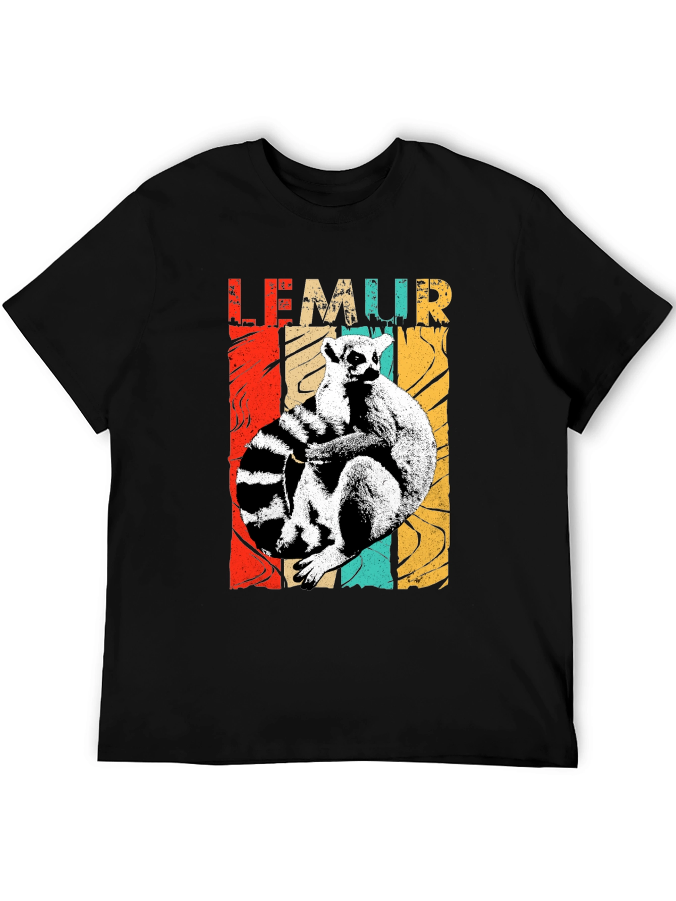 Lemur Graphic Print Tee