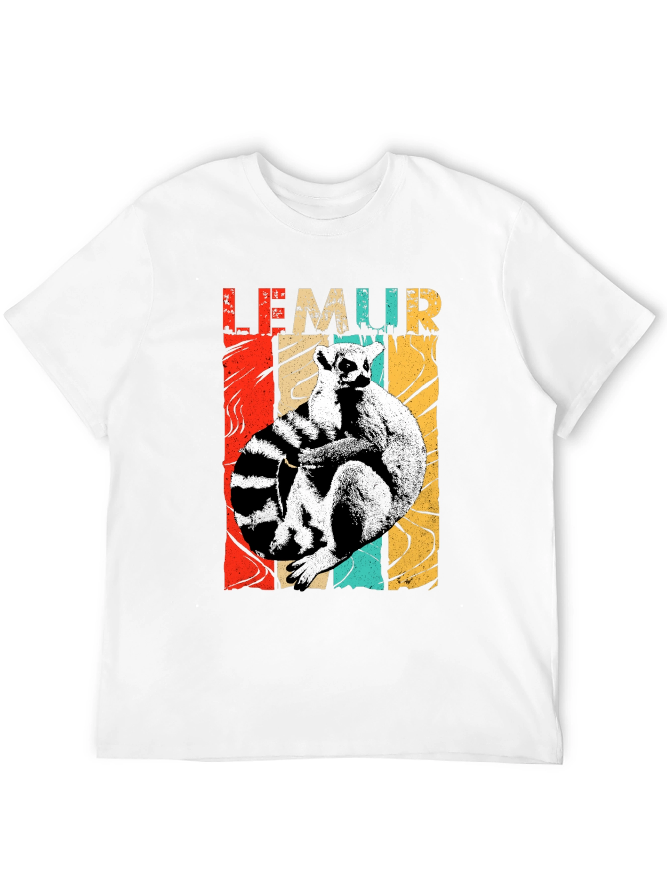 Lemur Graphic Print Tee