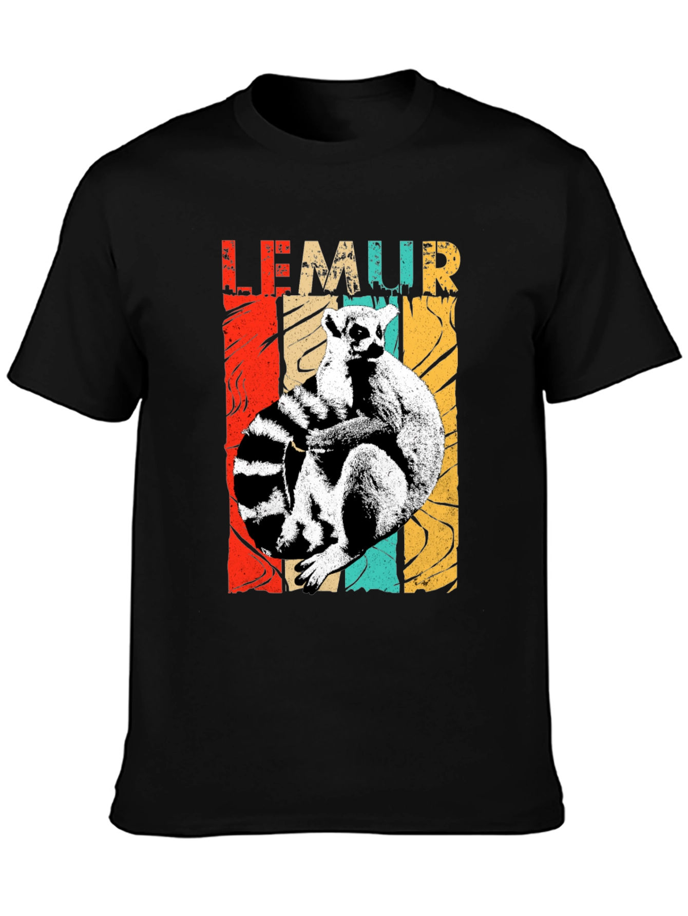 Lemur Graphic Print Tee