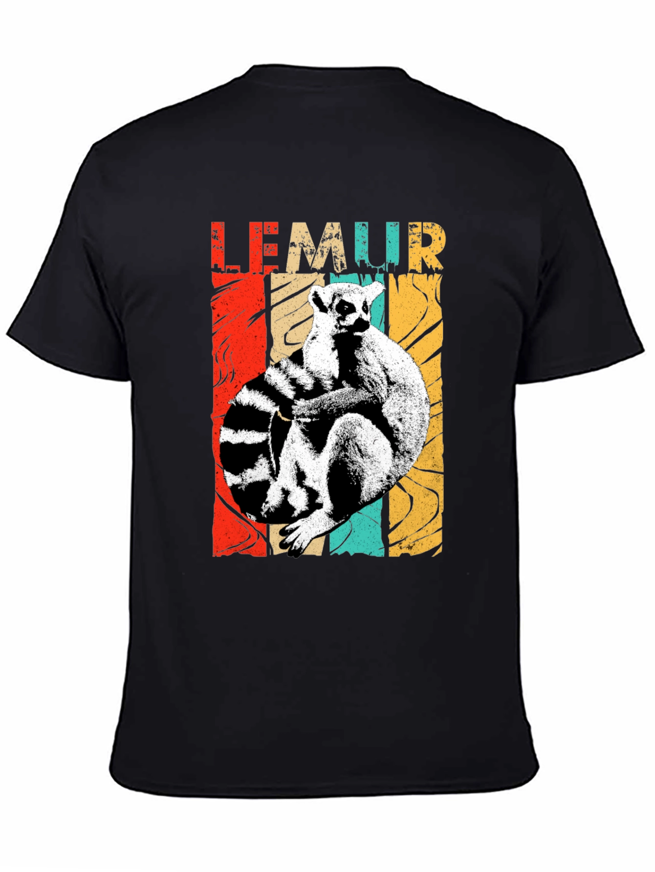 Lemur Graphic Print Tee