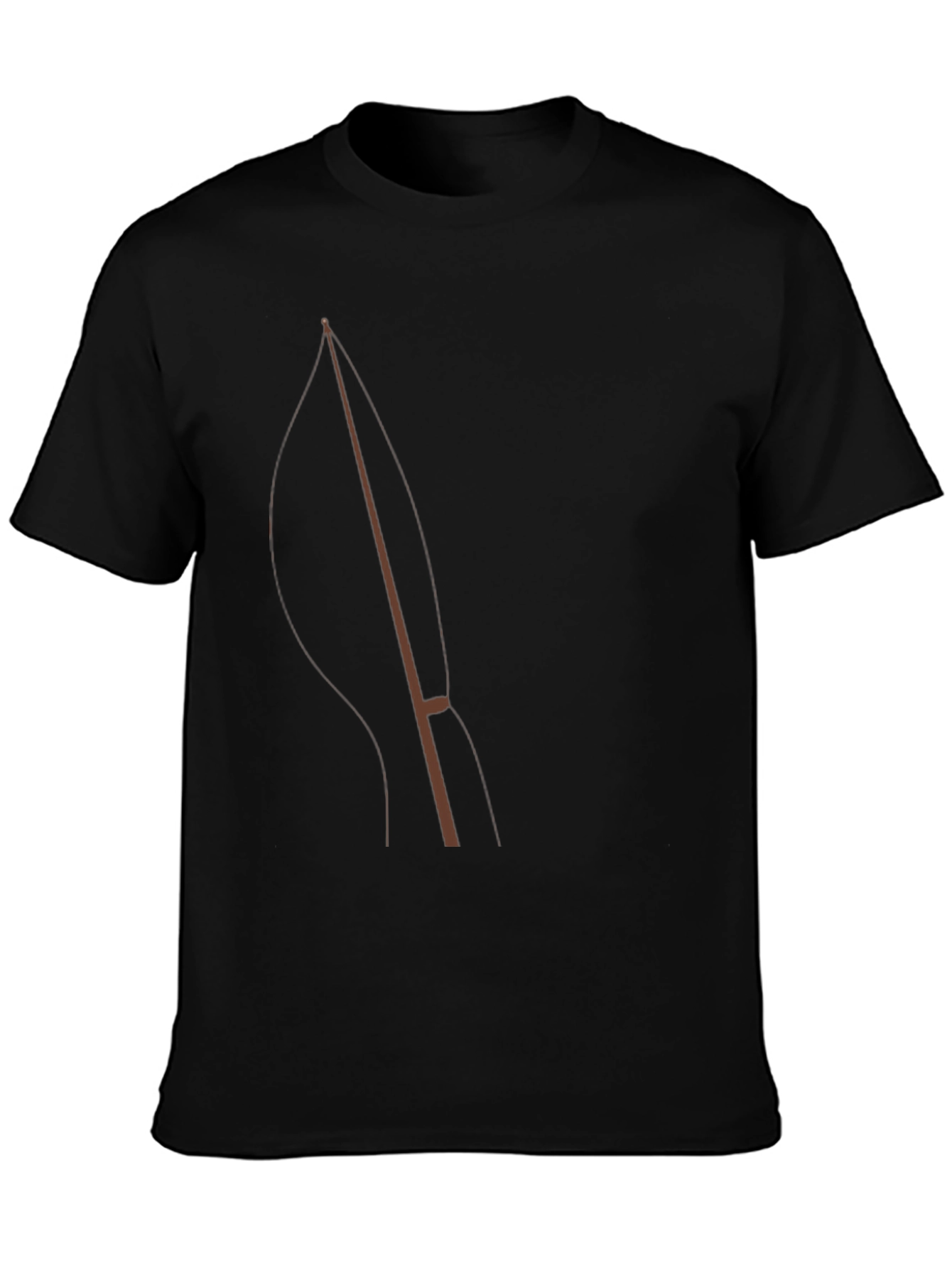Minimalist Bow Hunting Arrow T-Shirt