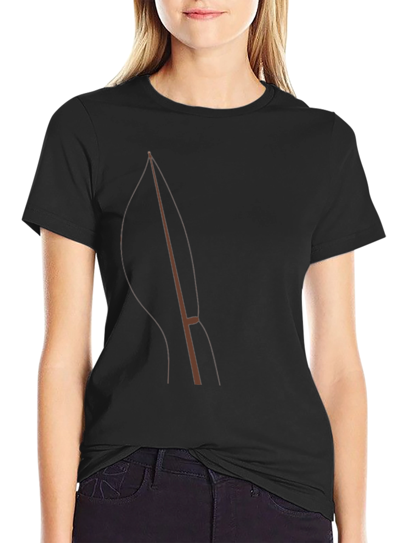 Minimalist Bow Hunting Arrow T-Shirt