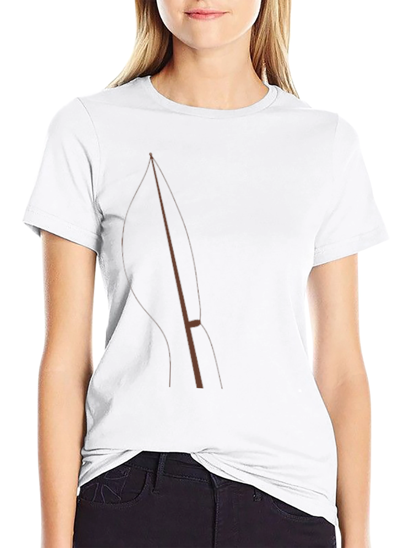 Minimalist Bow Hunting Arrow T-Shirt