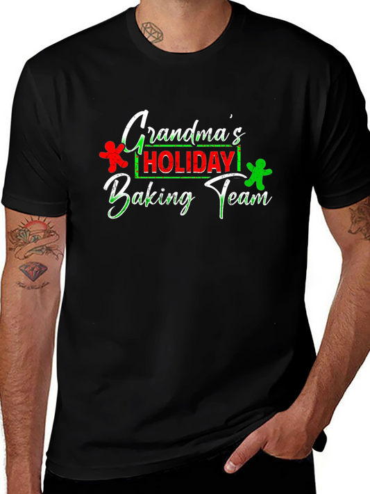 Grandmas Holiday Baking Team T-Shirt