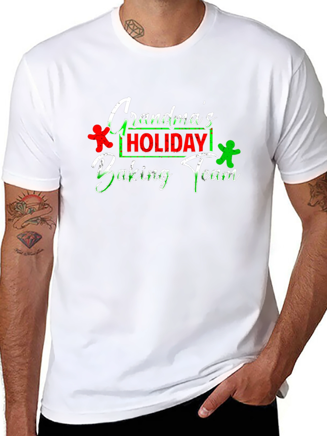 Grandmas Holiday Baking Team T-Shirt