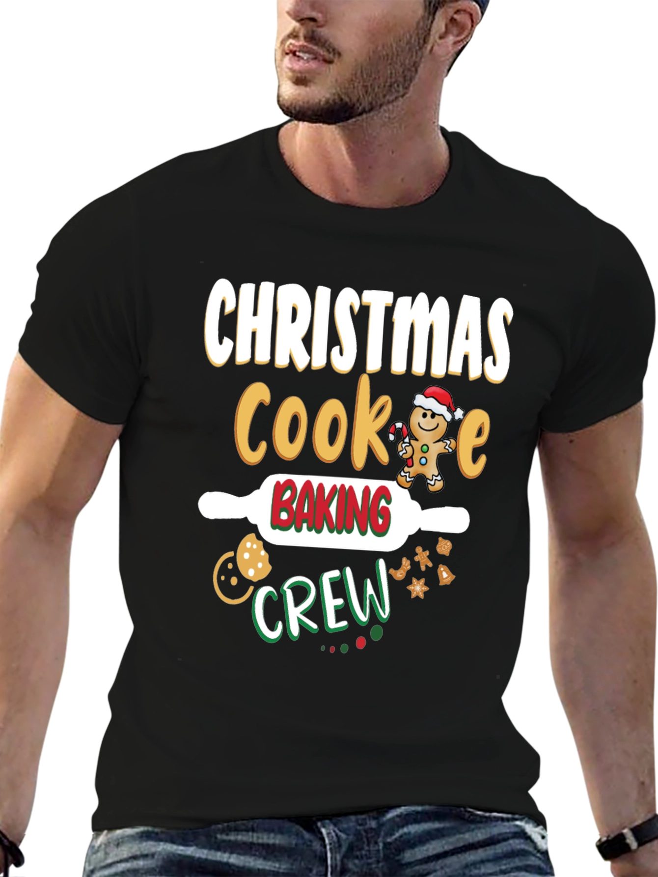 Christmas Cookie Baking Crew Graphic Tee