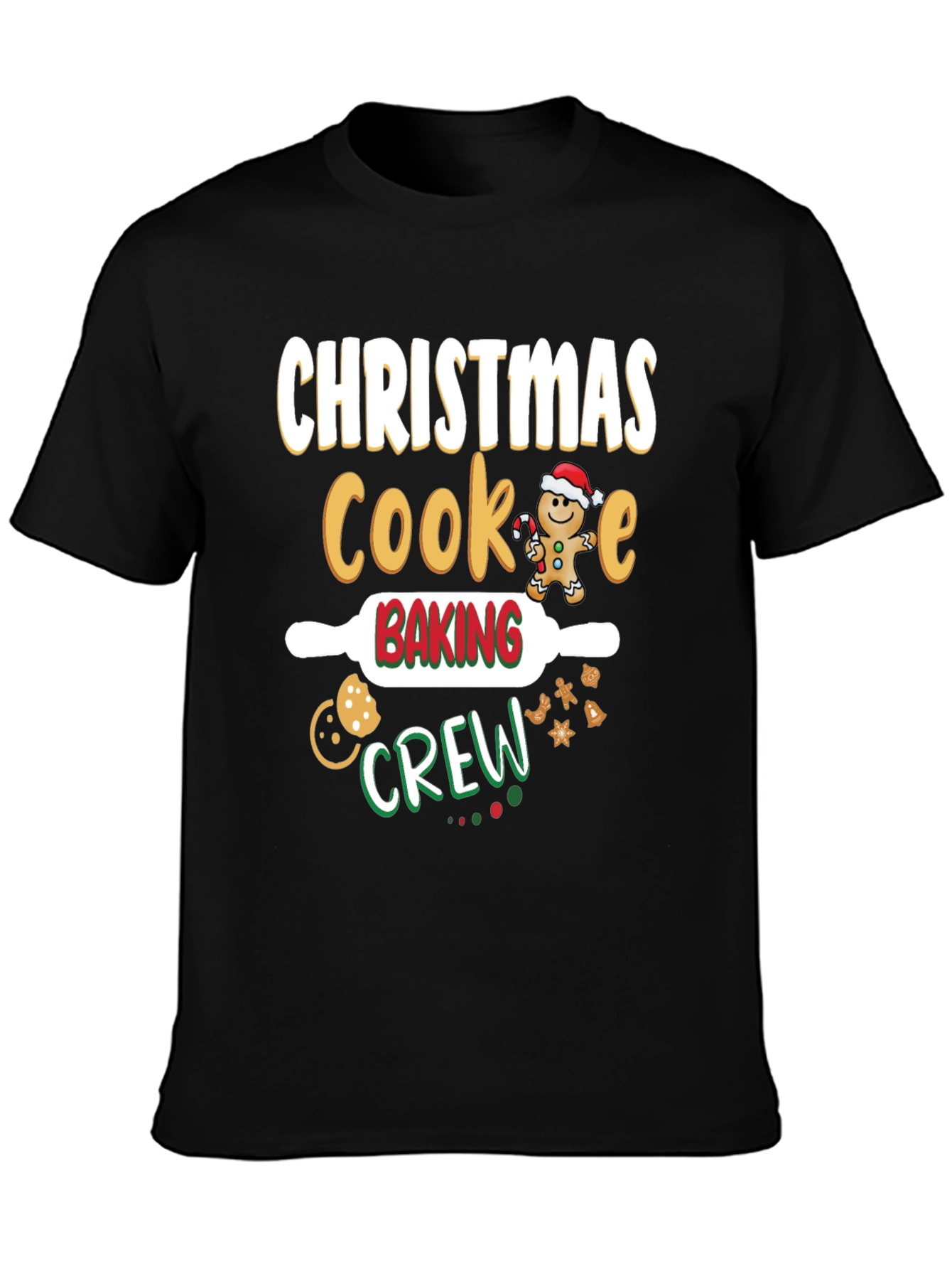Christmas Cookie Baking Crew Graphic Tee