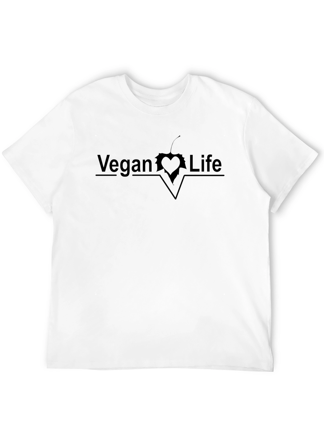 Vegan Life T-Shirt Short Sleeve Casual Wear