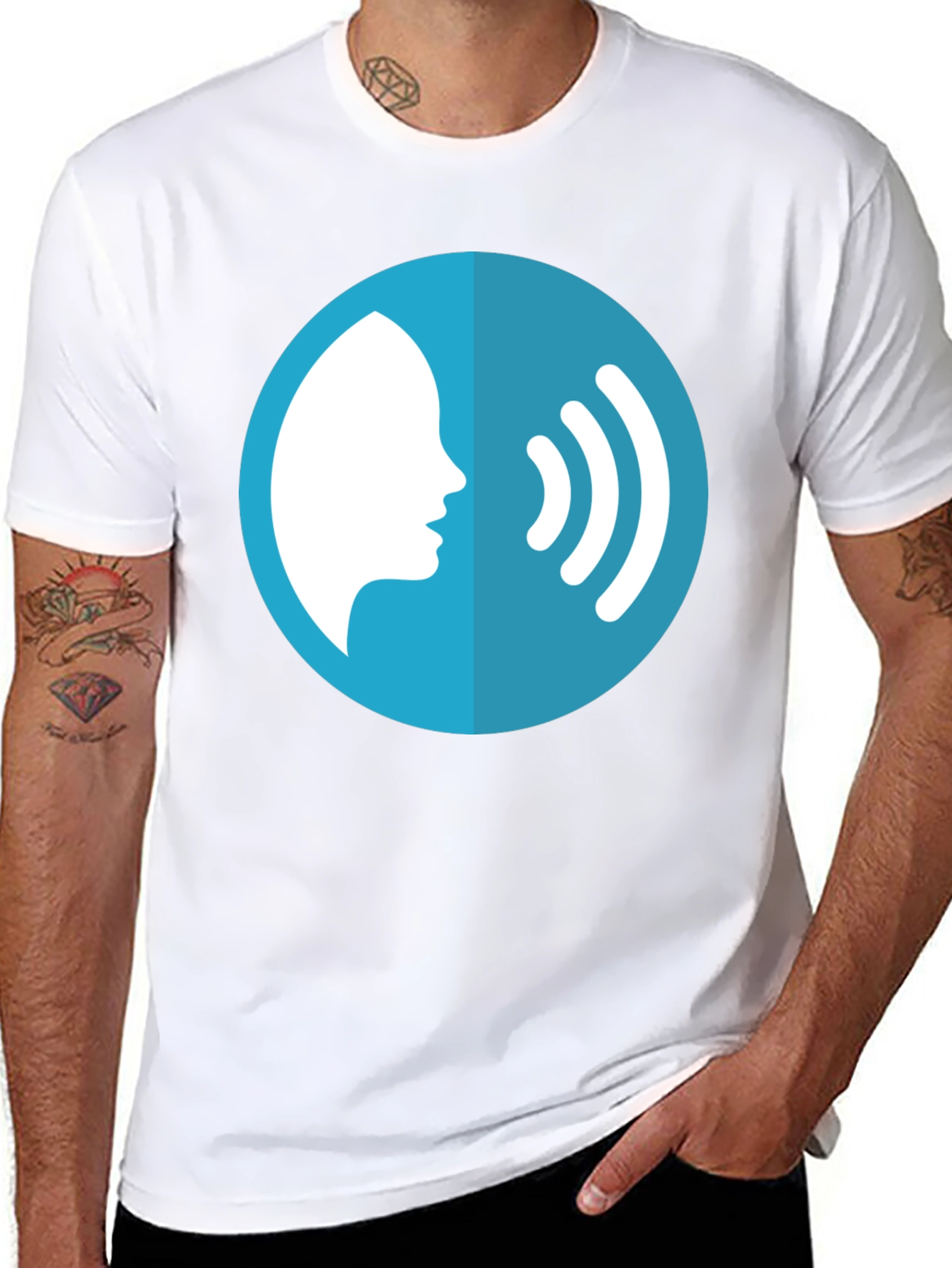 Speaking Silhouette T-Shirt