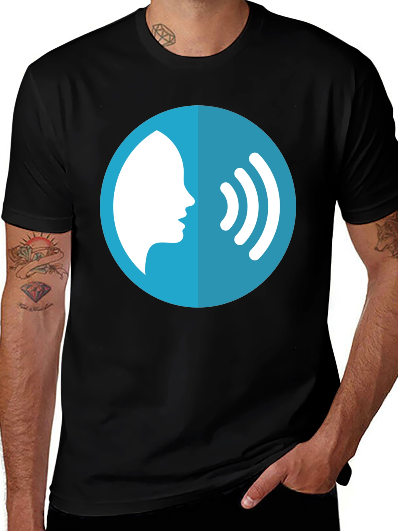 Speaking Silhouette T-Shirt