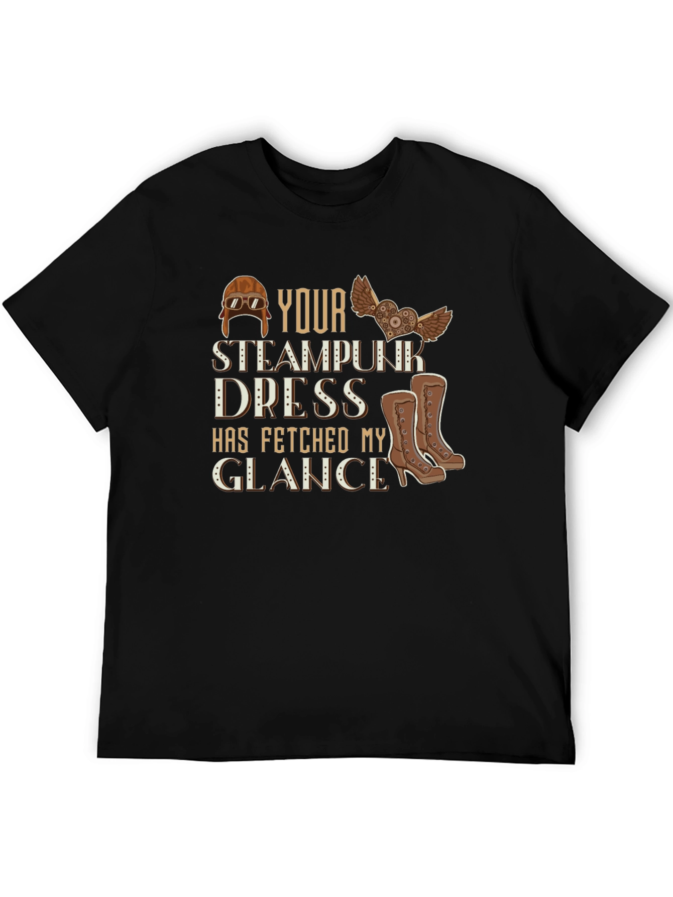 Steampunk Dress T-Shirt - Fetched My Glance