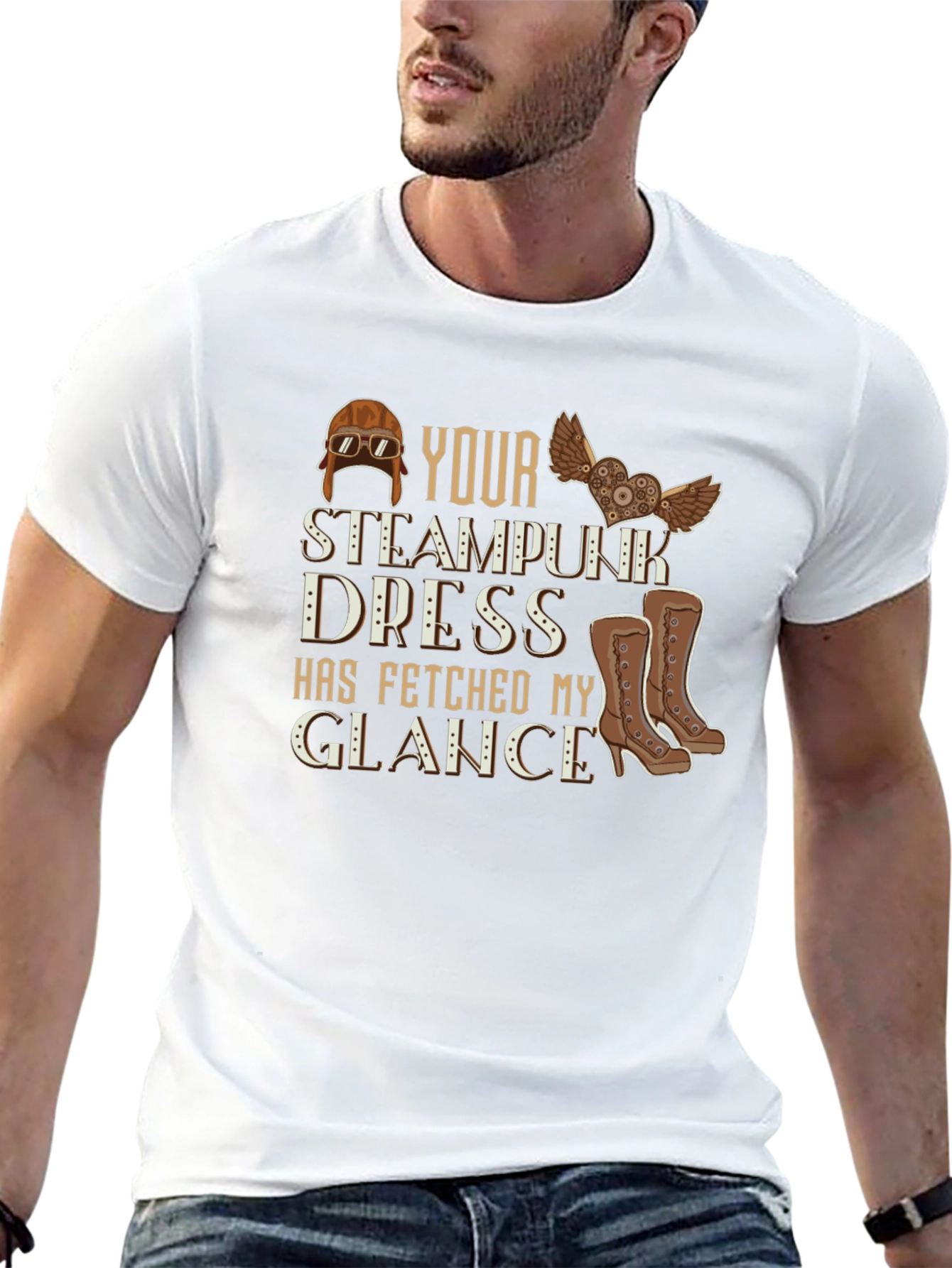 Steampunk Dress T-Shirt - Fetched My Glance