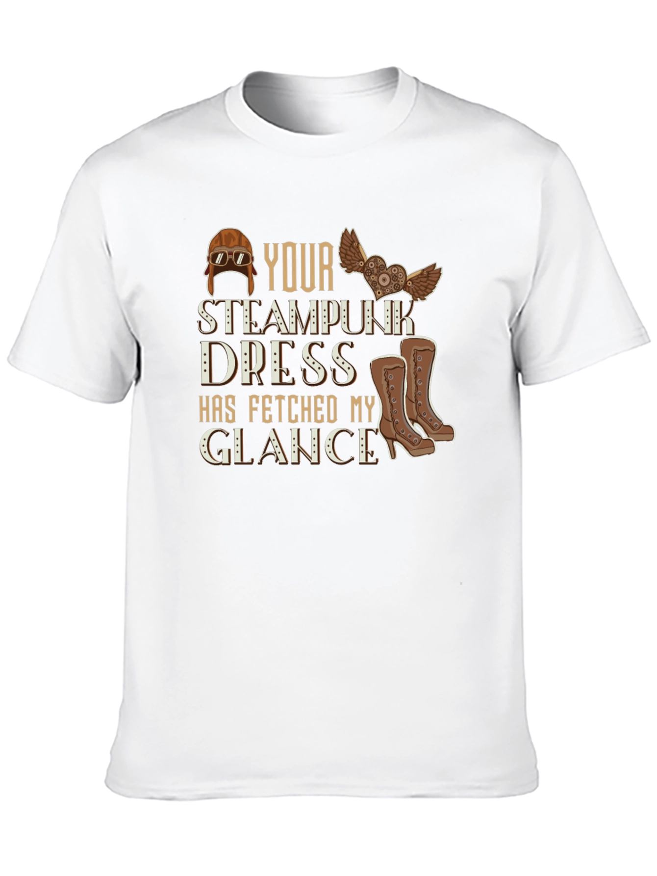 Steampunk Dress T-Shirt - Fetched My Glance