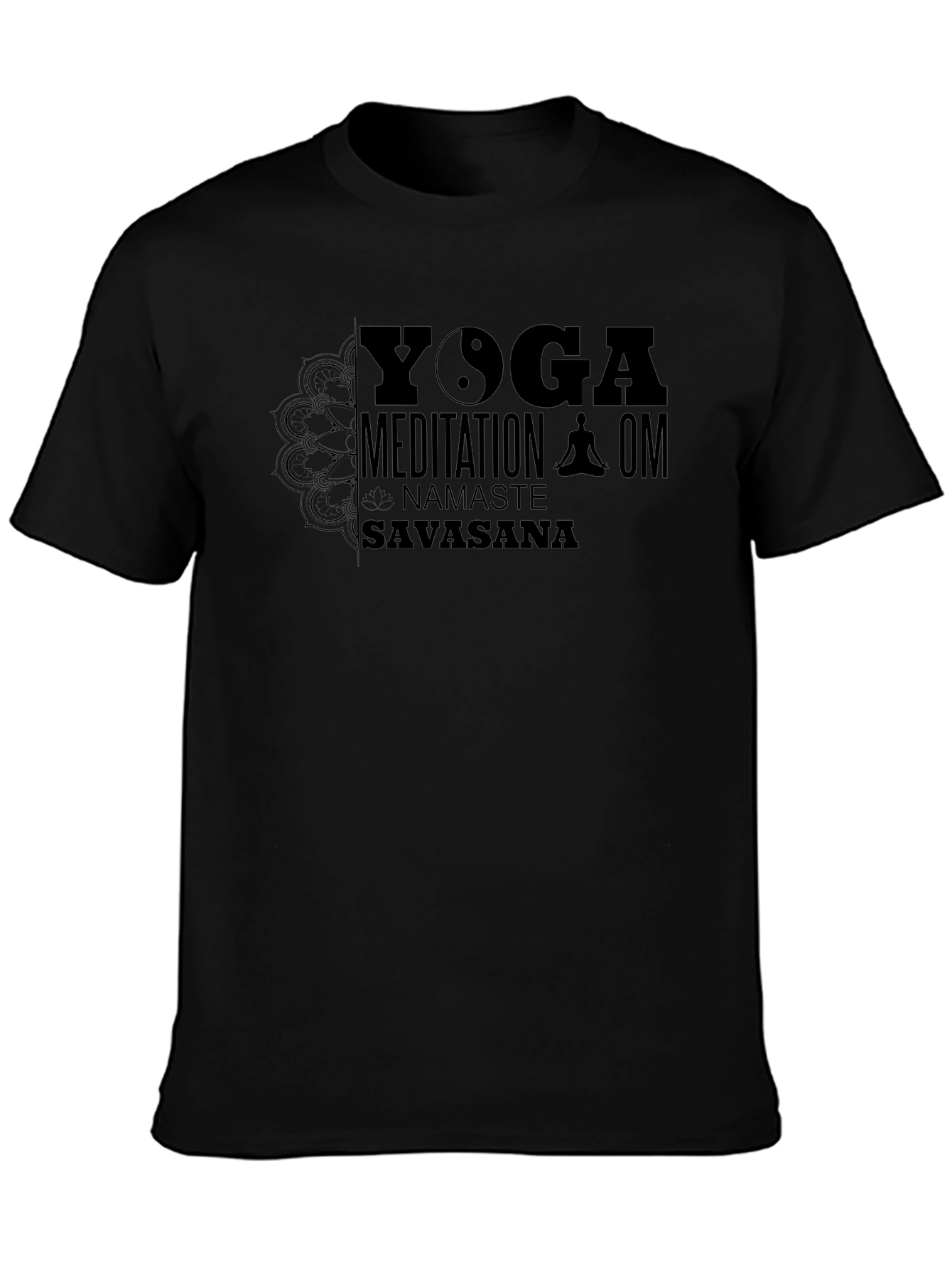 Yoga Meditation T-Shirt - Namaste Savasana OM